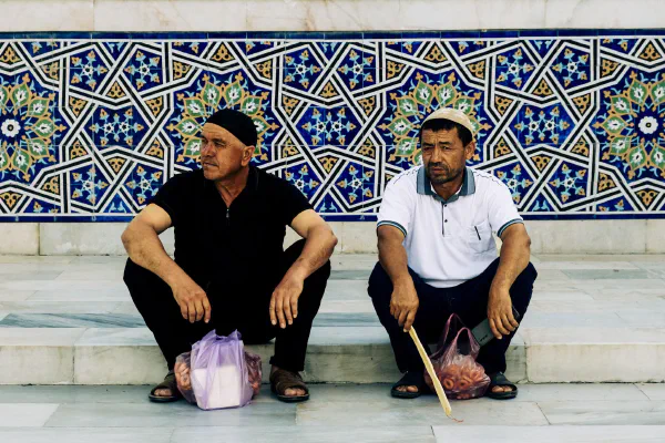Une pause à Registan